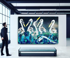 Pelicans at rest. image 0