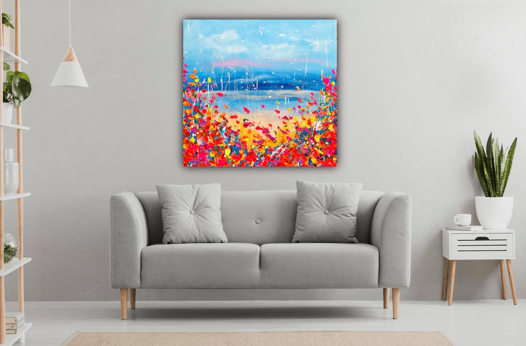 Among the flowers image 0