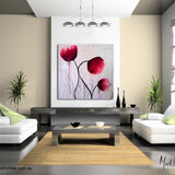 Poppies in the rain image 0