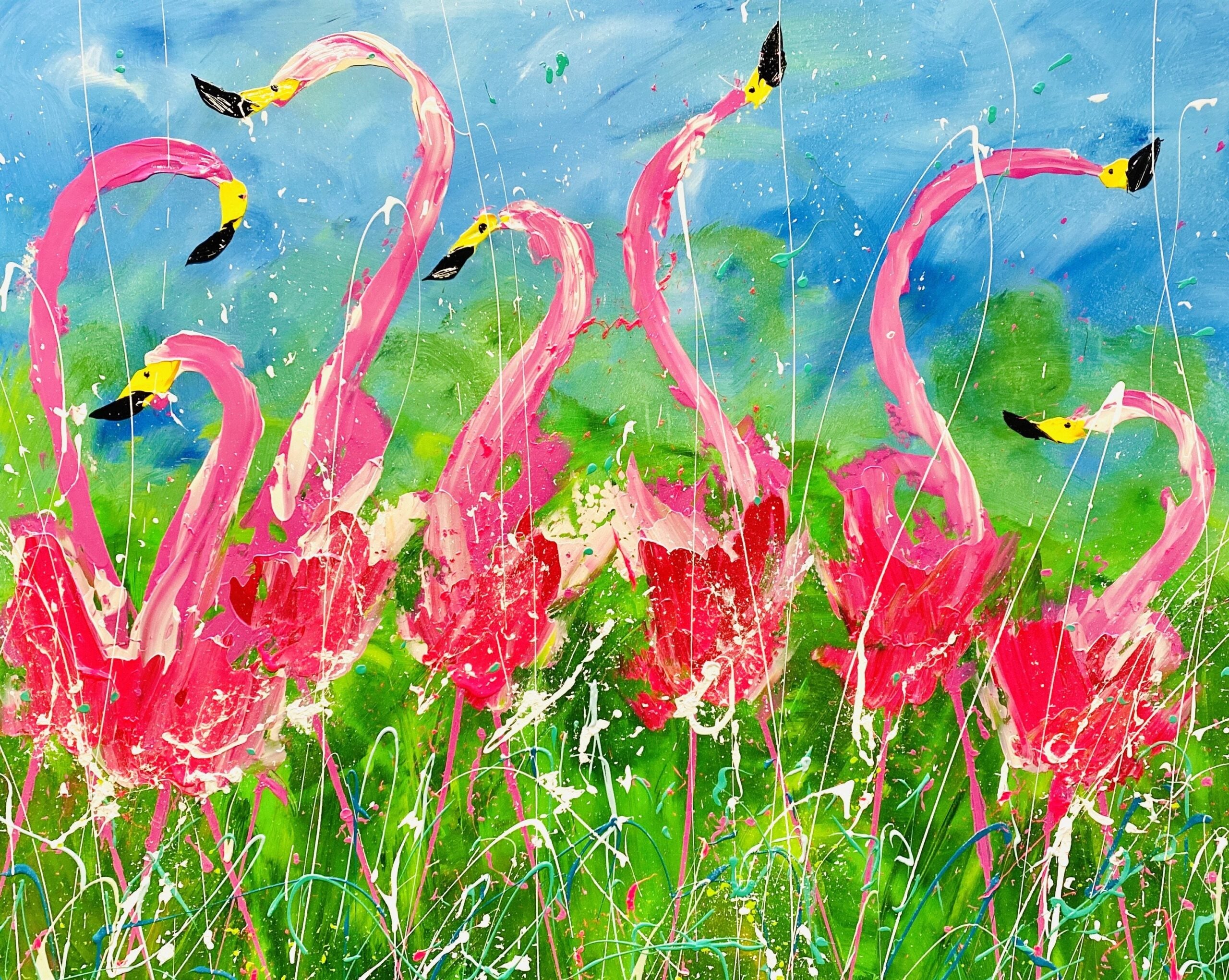 Flamingo paradise image 1