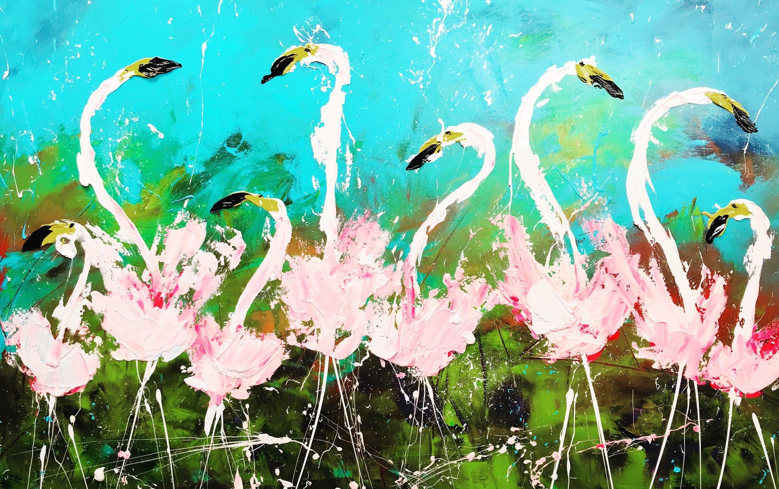 Flamingos image 0