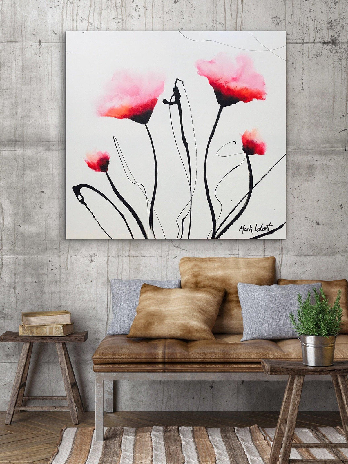 Poppies in the wind image 0