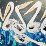 Pelicans at rest. image 2