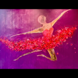 Dancing in a pink daydream