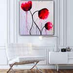 Poppies in the rain image 2