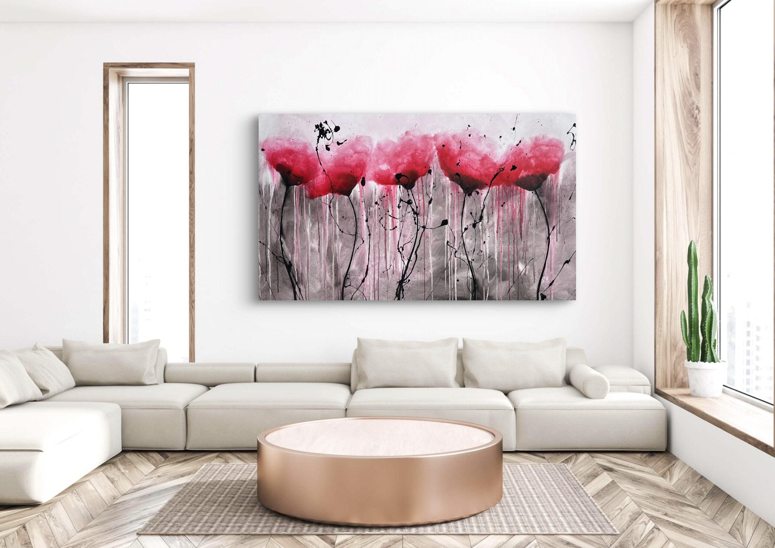 Poppies in the Dark – A Symphony of Shadows image 1