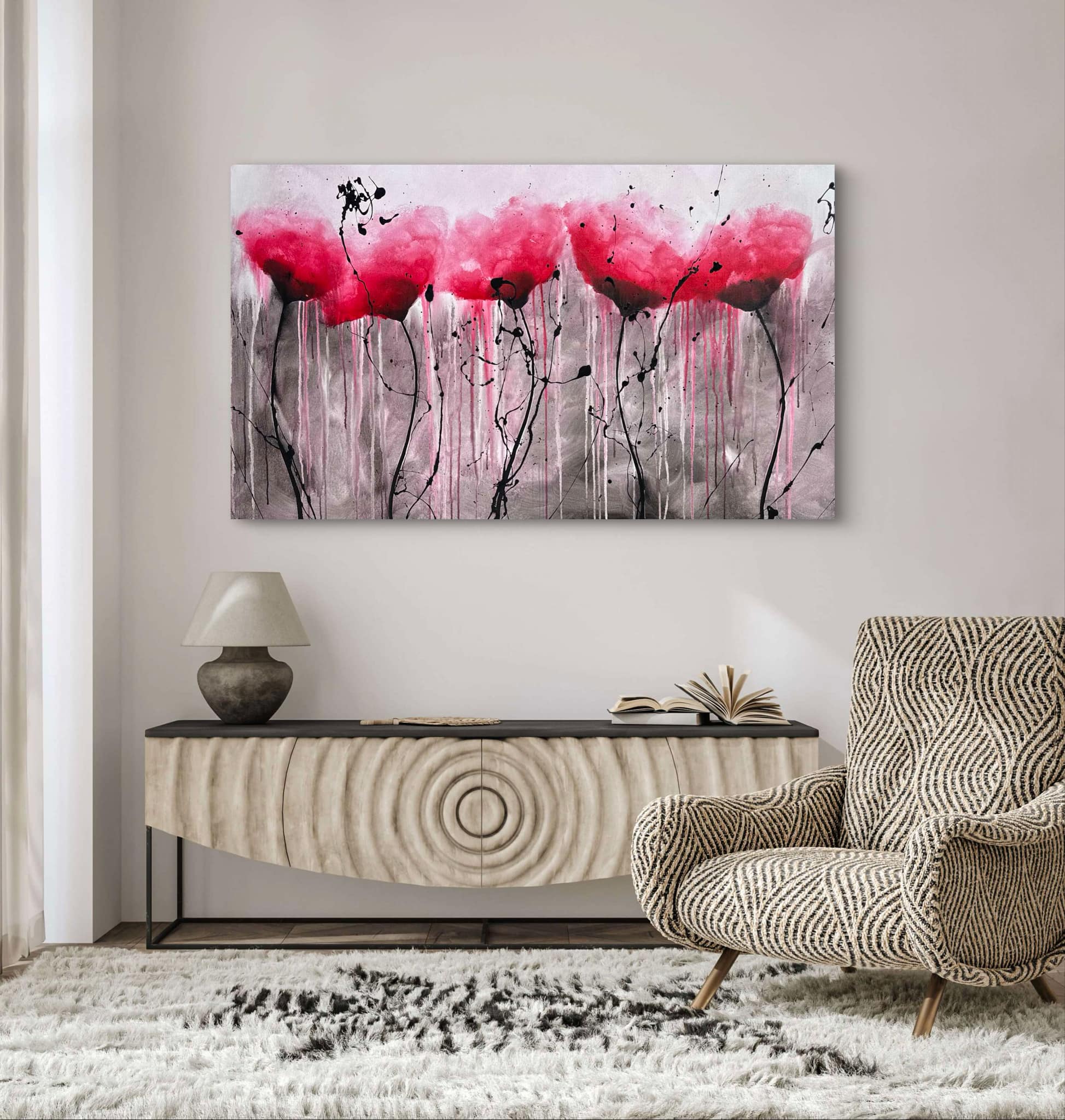 Poppies in the Dark image 1