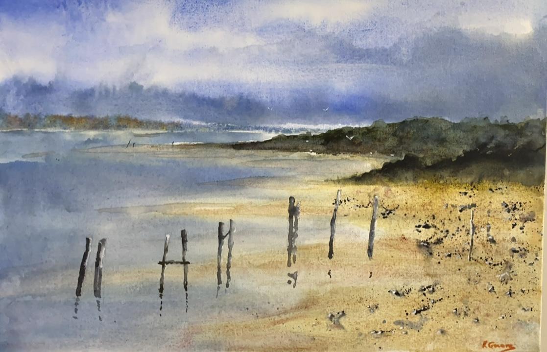 Coorong Winter - SOLD image 0